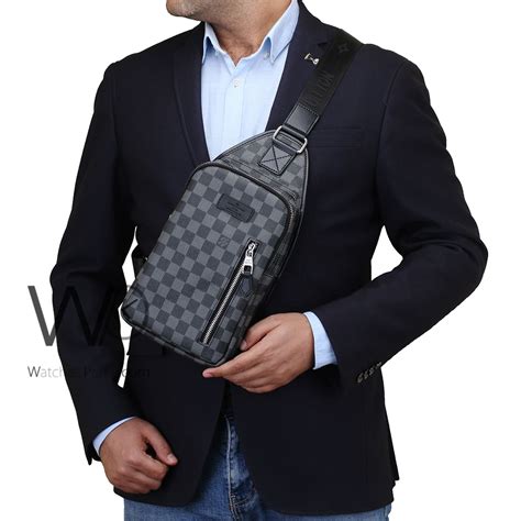 lv shoulder bag men|louis vuitton chest bag men.